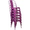 Flash Furniture Contemporary Stackable Chair, 17-3/4 in W 20" L 33-1/2" H ET-3534-PUR-GG - alternate 7