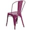 Flash Furniture Contemporary Stackable Chair, 17-3/4 in W 20" L 33-1/2" H ET-3534-PUR-GG - alternate 8