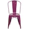 Flash Furniture Contemporary Stackable Chair, 17-3/4 in W 20" L 33-1/2" H ET-3534-PUR-GG - alternate 9
