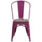 Flash Furniture Metal Chair, Purple ET-3534-PUR-WD-GG - alternate 6