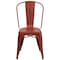 Flash Furniture Contemporary Stackable Chair, 17-3/4 in W 20" L 33-1/2" H ET-3534-RD-GG - alternate 9
