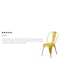 Flash Furniture Contemporary Stackable Chair, 17-3/4 in W 20" L 33-1/2" H ET-3534-YL-GG - alternate 8