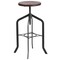 Flash Furniture Swivel Lift Wood Seat, 30" ET-BM3732-30-GG - alternate 2