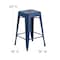 Flash Furniture 24" High Backless Blue Metal Counter Height Stool ET-BT3503-24-AB-GG - alternate 5
