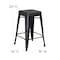 Flash Furniture 24" High Backless Black Metal Counter Height Stool ET-BT3503-24-BK-GG - alternate 4