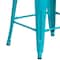 Flash Furniture 24" High Backless Teal-Blue Counter Height Stool ET-BT3503-24-CB-GG - alternate 7