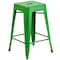Flash Furniture 24" High Backless Green Counter Height Stool ET-BT3503-24-GN-GG - alternate 8