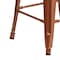 Flash Furniture 24" High Backless Copper Counter Height Stool ET-BT3503-24-POC-GG - alternate 7