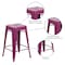Flash Furniture 24" High Backless Purple Counter Height Stool ET-BT3503-24-PUR-GG - alternate 3