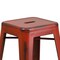 Flash Furniture 24" High Backless Aged Red Counter Height Stool ET-BT3503-24-RD-GG - alternate 9