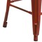 Flash Furniture 24" High Backless Aged Red Counter Height Stool ET-BT3503-24-RD-GG - alternate 7