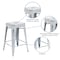 Flash Furniture 24" High Backless White Counter Height Stool ET-BT3503-24-WH-GG - alternate 3