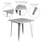 Flash Furniture Silver Metal Table, 31.5SQ ET-CT002-1-SIL-GG - alternate 6