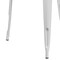 Flash Furniture White Metal Table, 31.5SQ ET-CT002-1-WH-GG - alternate 7