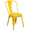 Flash Furniture Rectangle 31.5" W, 63" L, 29.5" H, Metal, Yellow ET-CT005-6-30-YL-GG - alternate 5