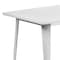 Flash Furniture Rectangle White Metal Table, 31-1/2"X63", 31.5" W, 63" L, 29.5" H, Metal, White ET-CT005-WH-GG - alternate 7