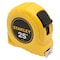 Stanley 25 ft Tape Measure, 1 in Blade, Stud Markings, True-Zero Hook, ABS Plastic Case, Yellow 30-455 - alternate 6