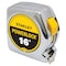 Stanley PowerLock 16 ft Tape Measure, 3/4 in Blade, True-Zero End Hook, Corrosion-Resistant, Chrome ABS Case 33-116 - alternate 6