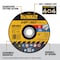 Dewalt Abrasive Cut-Off Wheel, Type 1, 6 in Dia, 0.045 in Thick, 7/8 in Arbor Hole Size, Aluminum Oxide DW8725 - alternate 2