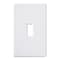 Lutron Traditional Fassada Wall Plates, Number of Gangs: 1 Gloss Finish, White FG-1-WH - alternate 2