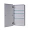 Ketcham 18" x 36" Euroline Flush Mounted Polished Edge Medicine Cabinet 131PE