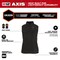 Milwaukee Tool Axis Heated Vest, Polyester, 2 to 8 hours Heating Time, 3 Heat Settings, Black, XS F300B-20XS - alternate 16
