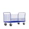 Valley Craft Cage Cart, 4-Sided 60"Wx30"D, 4-Sided Low F80119VCBL - alternate 1
