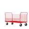 Valley Craft Cage Cart, 4-Sided 60"Wx30"D, 4-Sided Low F80119VCRD - alternate 3
