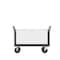 Valley Craft Cage Cart, 3-Sided 48"Wx24"D, 3-Sided Low F80125VCGY - alternate 2