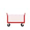 Valley Craft Cage Cart, 3-Sided 48"Wx24"D, 3-Sided Low F80125VCRD - alternate 4