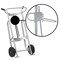 Valley Craft Four Wheel Drum Hand Truck, Aluminum F81770A3P - alternate 1