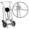 Valley Craft Four Wheel Drum Hand Truck, Aluminum F82960A1P - alternate 1
