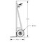 Valley Craft Flat Back Beverage Hand Truck, w/Brakes F84008A1 - alternate 4