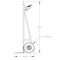 Valley Craft Flat Back Beverage Hand Truck, Aluminum F84009A0 - alternate 5