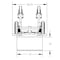 Valley Craft Four-Wheel Bag-BoxHand Truck, Stl F F84808A3 - alternate 5
