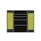 Valley Craft Jumbo Bin-Shelf Cabinet, 60 in W, 78 in H, 24 in D, 120 Bins F87451A6 - alternate 1