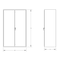 Valley Craft Jumbo Bin-Shelf Cabinet, 60 in W, 78 in H, 24 in D, 120 Bins F87451A6 - alternate 2
