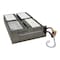 Apc UPS Battery, Mfr. No. SMT1500RM2U, 48V DC, Detachable Cable APCRBC133 - alternate 1