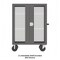 Valley Craft Security Cart, 2000 lb Capacity, 24 in W x 51 in L x F89063VCGY - alternate 2