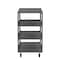 Valley Craft Utility Cart, Steel, 3600 lb Load Capacity, 65 in L, 30 in W F89167GYPH - alternate 2