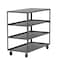 Valley Craft Utility Cart, Steel, 3600 lb Load Capacity, 65 in L, 30 in W F89167GYPH - alternate 4