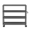 Valley Craft Utility Cart, Steel, 3600 lb Load Capacity, 65 in L, 30 in W F89167GYPH - alternate 3