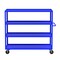Valley Craft Utility Cart, Steel, 3600 lb Load Capacity, 65 in L, 30 in W F89168BUPH - alternate 4