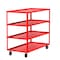 Valley Craft Utility Cart, Steel, 3600 lb Load Capacity, 65 in L, 30 in W F89168RDPH - alternate 4