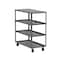Valley Craft Utility Cart, Steel, 3600 lb Load Capacity, 53 in L, 24 in W F89169GYPH - alternate 1