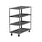 Valley Craft Utility Cart, Steel, 3600 lb Load Capacity, 53 in L, 24 in W F89169GYPH - alternate 4