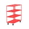 Valley Craft Utility Cart, Steel, 3600 lb Load Capacity, 53 in L, 24 in W F89169RDPH - alternate 3