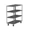 Valley Craft Utility Cart, Steel, 3600 lb Load Capacity, 53 in L, 24 in W F89170GYPH - alternate 2
