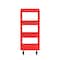 Valley Craft Utility Cart, Steel, 3600 lb Load Capacity, 41 in L, 24 in W F89172RDPH - alternate 3