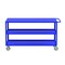 Valley Craft Utility Cart, Steel, 2000 lb Load Capacity, 65 in L, 30 in W F89173BUPY - alternate 3